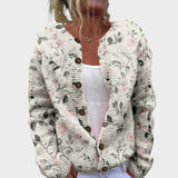 Sophie - Floral Autumn Cardigan