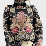 Imogen - Artistic Knit Turtleneck Sweater