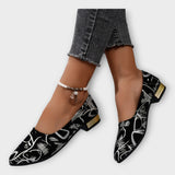 Hazel - Elegant Ballet Flats with Sophisticated Details
