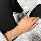 Audrey - Floating Stone Bracelet