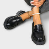 Eliza - Orthopaedic Loafers with Satin Heels