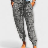 Summer - Leopard Wide Leg Pants