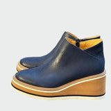 Kiara - Inkas Faux Leather Ankle Boots