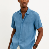 Ryan - Open-Collar Button Shirt