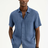 Ryan - Open-Collar Button Shirt