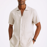 Ryan - Open-Collar Button Shirt