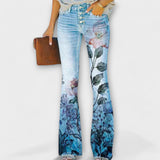 Daisy - Floral Button Pants