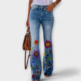 Daisy - Floral Button Pants