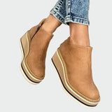 Kiara - Inkas Faux Leather Ankle Boots