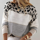 Paige - Casual Leopard Print Sweater