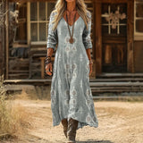 Emily - Vintage-Inspired Long Sleeve Casual Dress