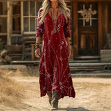 Savannah - Vintage-Inspired Long Sleeve Casual Dress