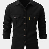 Darcy - Denim-Blend Button Shirt
