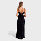 April - Floral Lace Maxi Dress