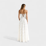April - Floral Lace Maxi Dress