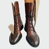 Hallie - Orthopaedic Faux Leather Boots