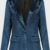 Kiara - Refined Velvet Coat