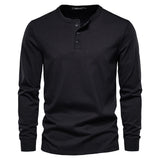 Owen - Breathable Soft-Blend Henley Shirt