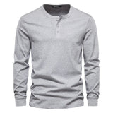 Owen - Breathable Soft-Blend Henley Shirt