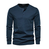 Owen - Breathable Soft-Blend Henley Shirt