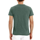 Elijah - Soft-Knit Collar Henley T-Shirt
