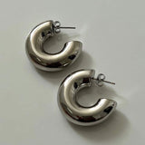 Matilda - Chunky Hoop Earrings