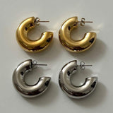 Matilda - Chunky Hoop Earrings