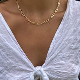 Ava - Bicycle Chain Necklace