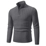 Jacob - Mixed-Knit Jumper