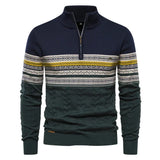 Cody - Mixed-Knit Jumper