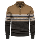 Cody - Mixed-Knit Jumper
