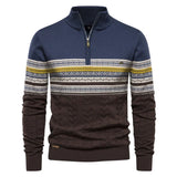 Cody - Mixed-Knit Jumper