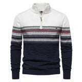 Cody - Mixed-Knit Jumper