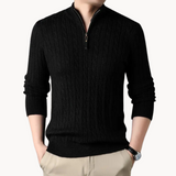 Samuel - Short-Zip Knit Jumper