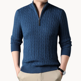 Samuel - Short-Zip Knit Jumper