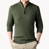 Samuel - Short-Zip Knit Jumper