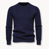 Dylan - Patchwork Knit Jumper