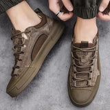 Aiden - Faux Leather Sneakers