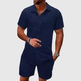 Hamish - Textured Loungewear Set