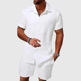 Hamish - Textured Loungewear Set