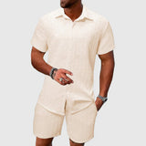 Hamish - Textured Loungewear Set