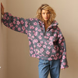 Chelsea - Floral Sherpa Pullover