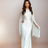 Isabella - Long Satin Dress