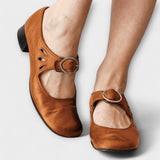 Paulina - Unique Comfortable Faux Leather Sandals