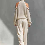 Fashion Knit and Linen Set