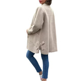 Violet - Classic Oversized Coat