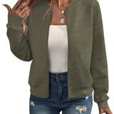 Miranda - Structured Bomber Jacket