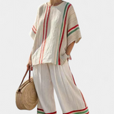 Beatriz - Mediterranean Striped Set
