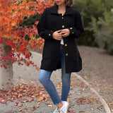 Violet - Classic Oversized Coat