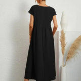 Celine - Midi Dress with Pockets